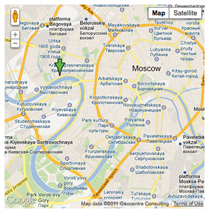 Crowne Plaza location page