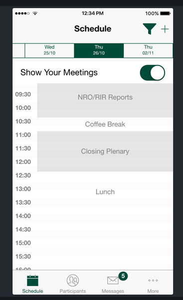 RIPE Networking App Screenshot